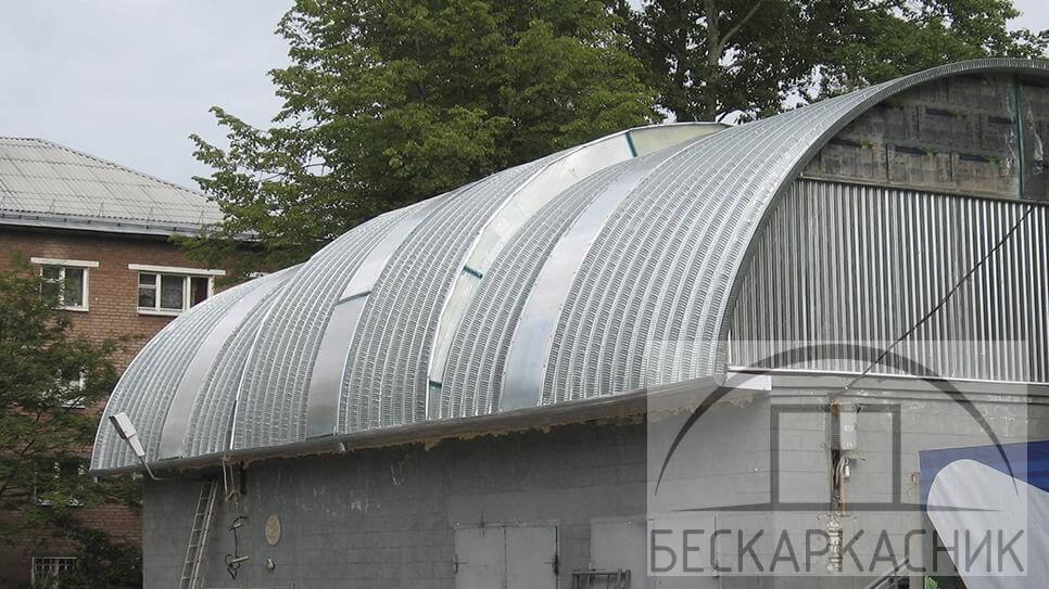 Строительство бескаркасной мансарды  в Георгиевске 